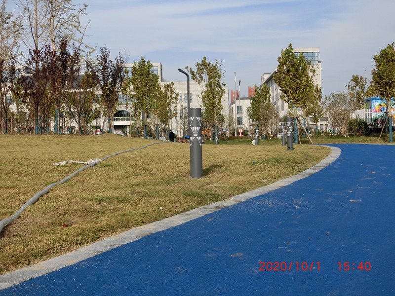 鹽龍體育公園場(chǎng)館周邊草坪燈